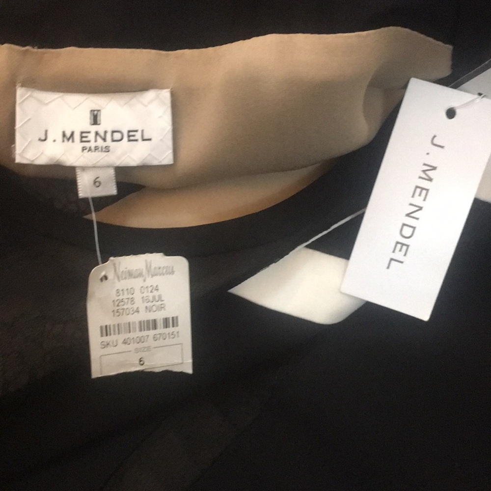 Gorgeous J. Mendel dress, size 6 NWT - Picture 8 of 8